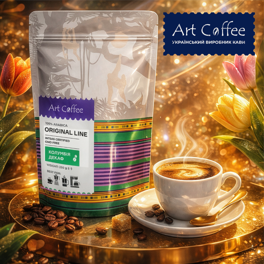 Art Coffee Колумбія Декаф (Decaf) - кава без кофеїну