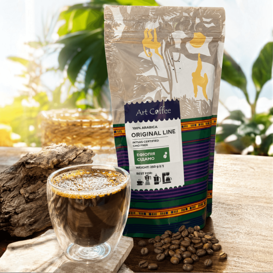 Кава Art Coffee Ефіопія Сідамо - яскрава арабіка з характером
