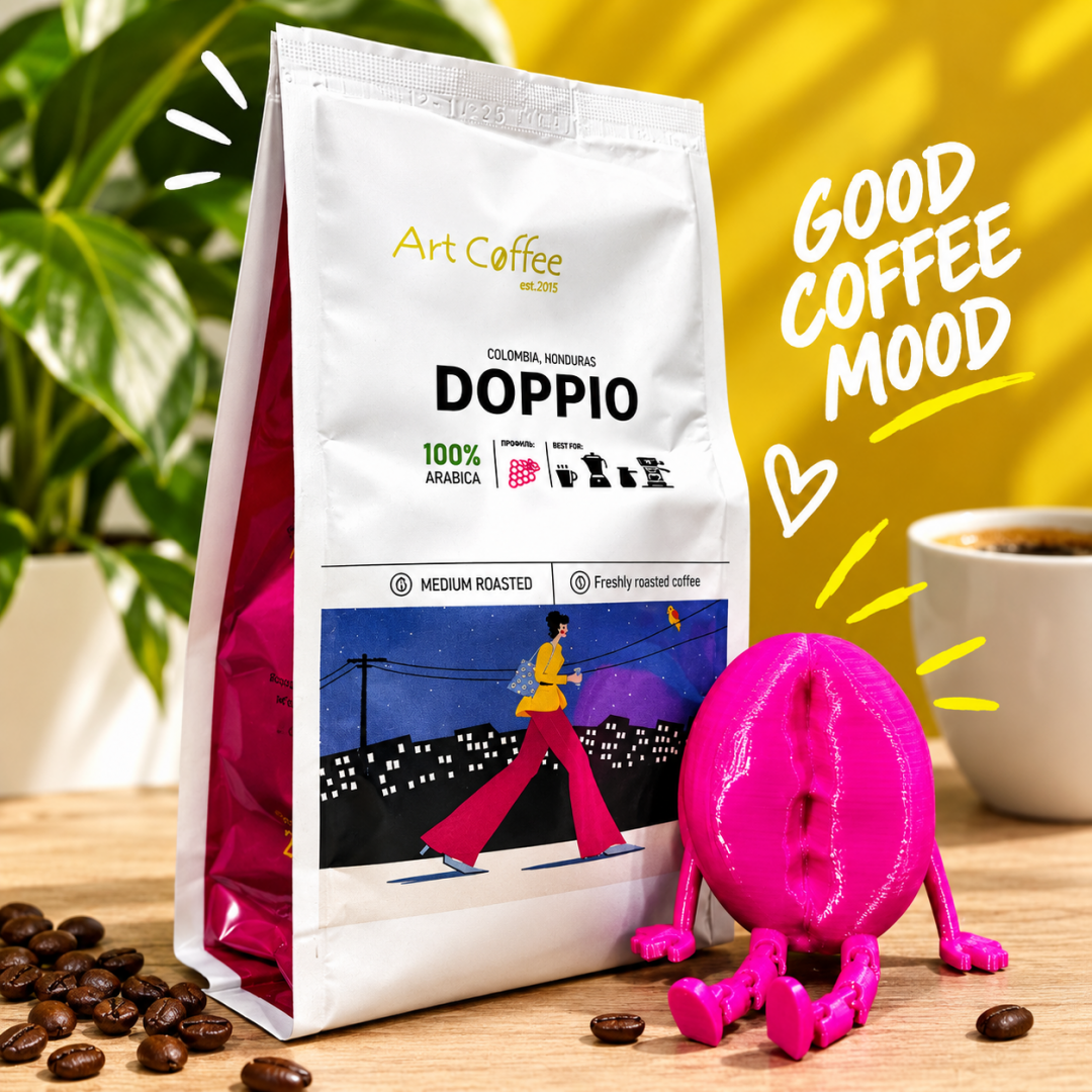 Art Coffee Doppio - тепер у форматі 250 г