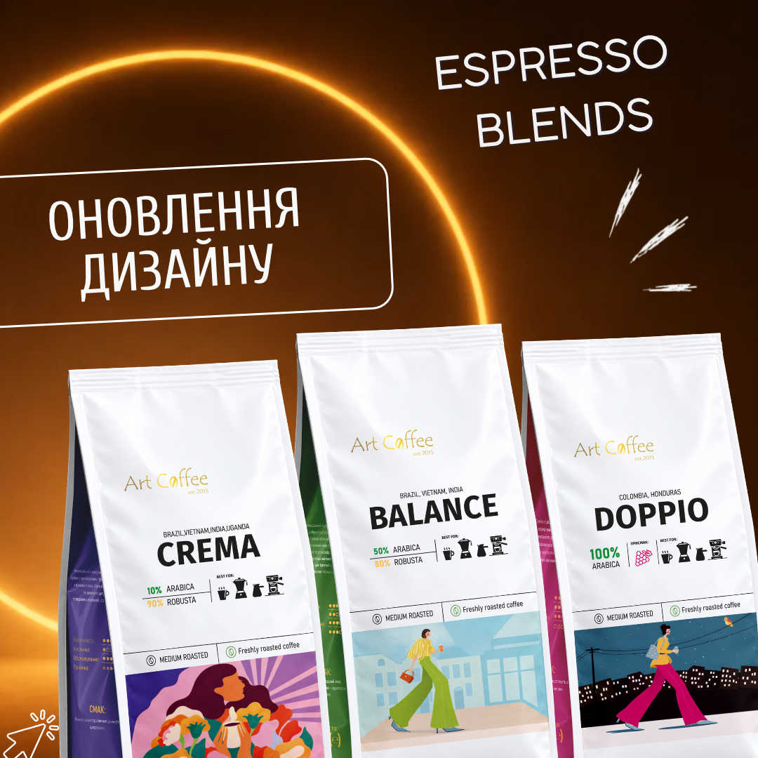 Еспресо Суміші від Art Coffee