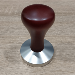 Темпер алюмінієвий 58 мм з деревяною ручкою