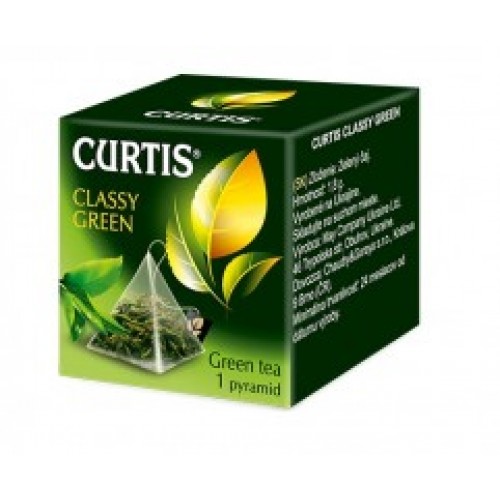 Зелений чай Curtis в пирамідках 12шт