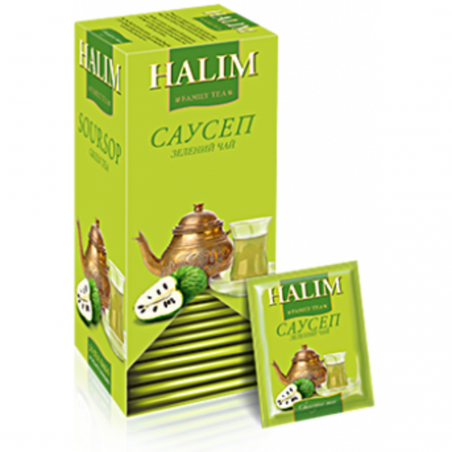 Зеленый чай Halim Саусеп в сашетах 25шт