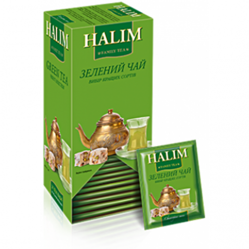 Зеленый чай Halim в сашетах 25шт