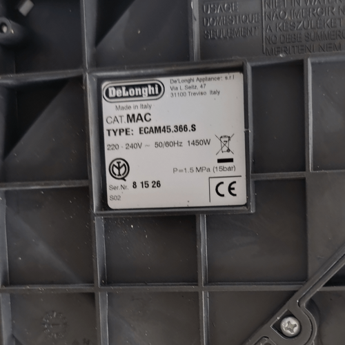Кавомашина Delonghi ECAM 45.366.S