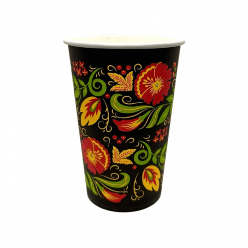 Стакан картон 340 мл 50 шт