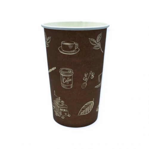 Стакан картон 340 мл 50 шт