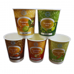 Чай в стаканчику набір по 5 різних смаків 25 шт